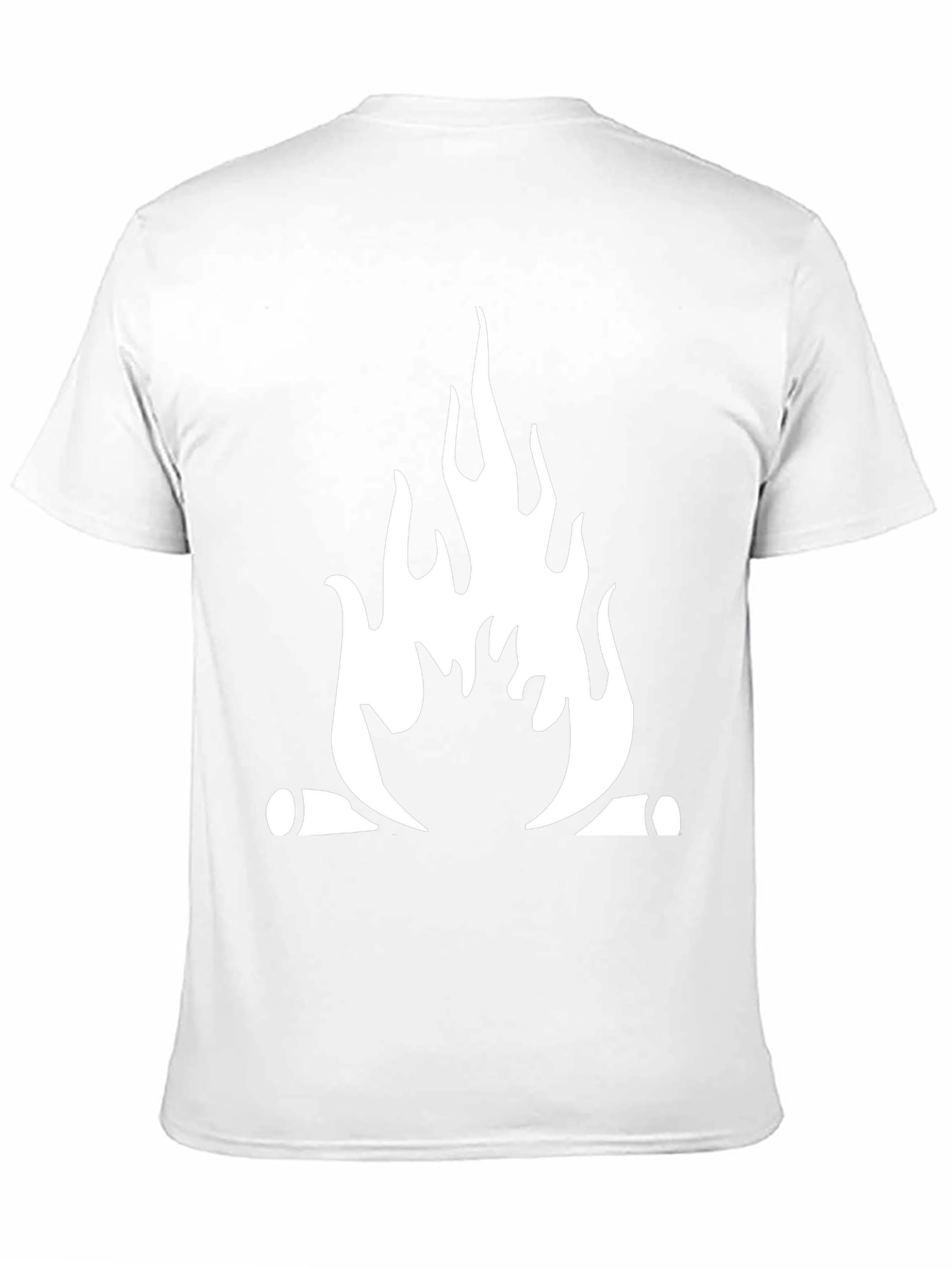 Campfire Graphic Tee - Black Cotton Blend