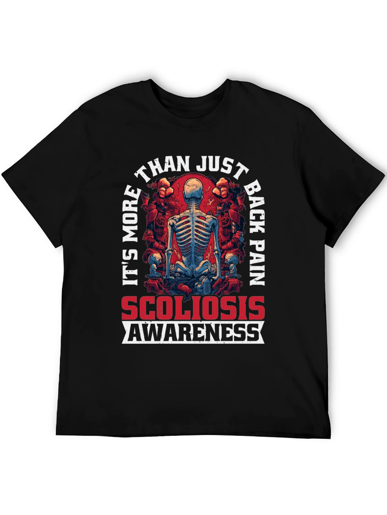 Scoliosis Awareness Graphic T-Shirt