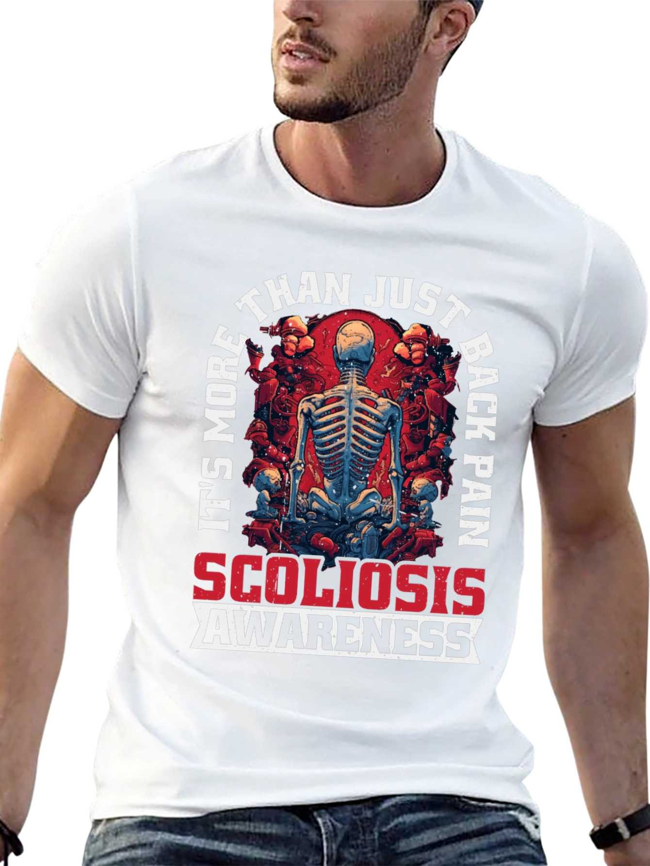 Scoliosis Awareness Graphic T-Shirt