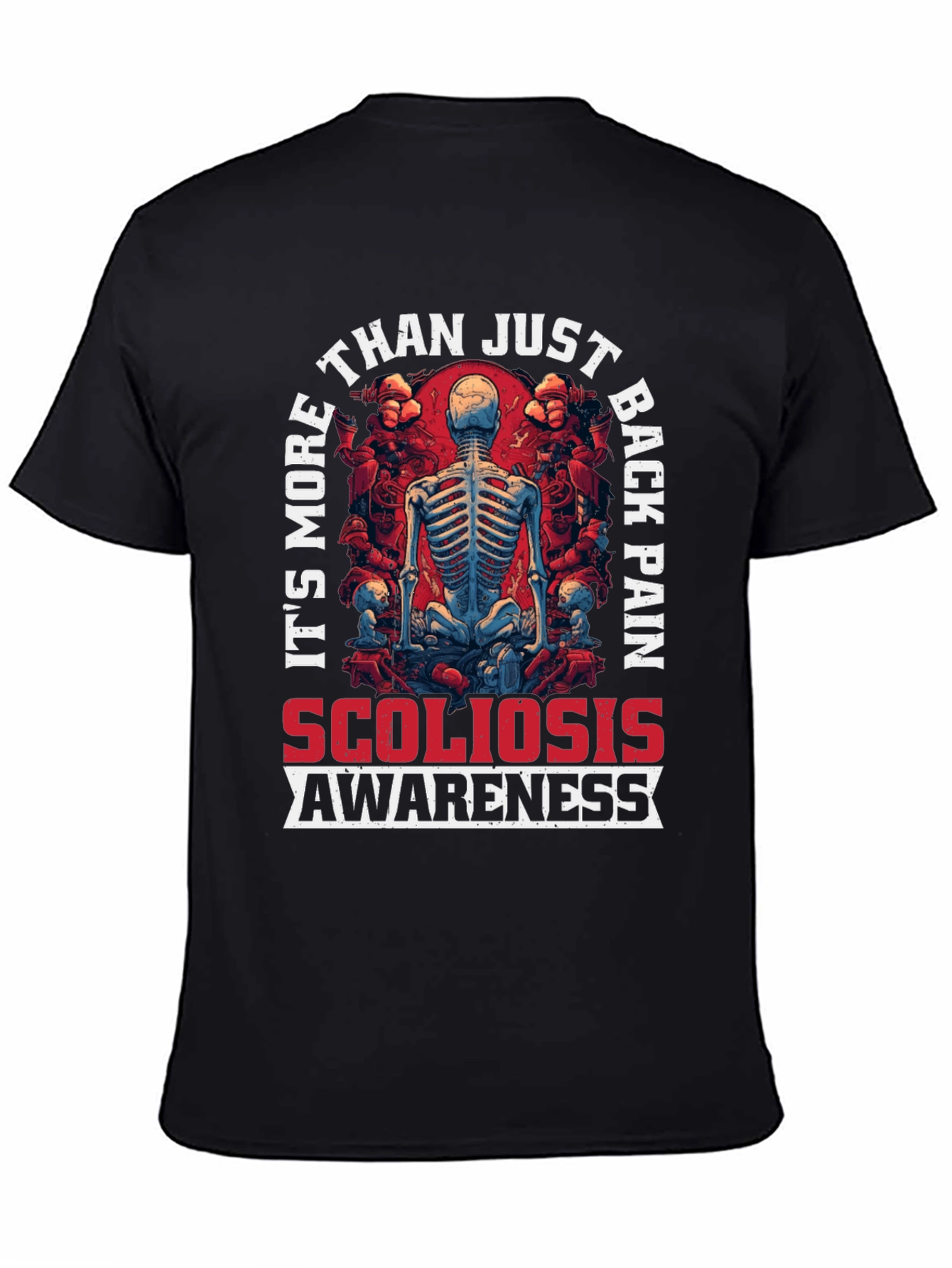 Scoliosis Awareness Graphic T-Shirt