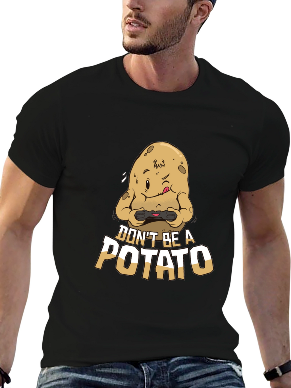 Funny Gamer T-Shirt - Dont Be a Potato