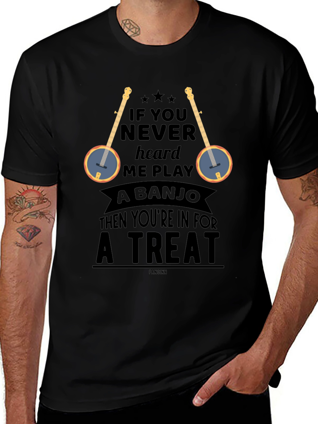 Banjo Player T-Shirt - Treat Yourself!