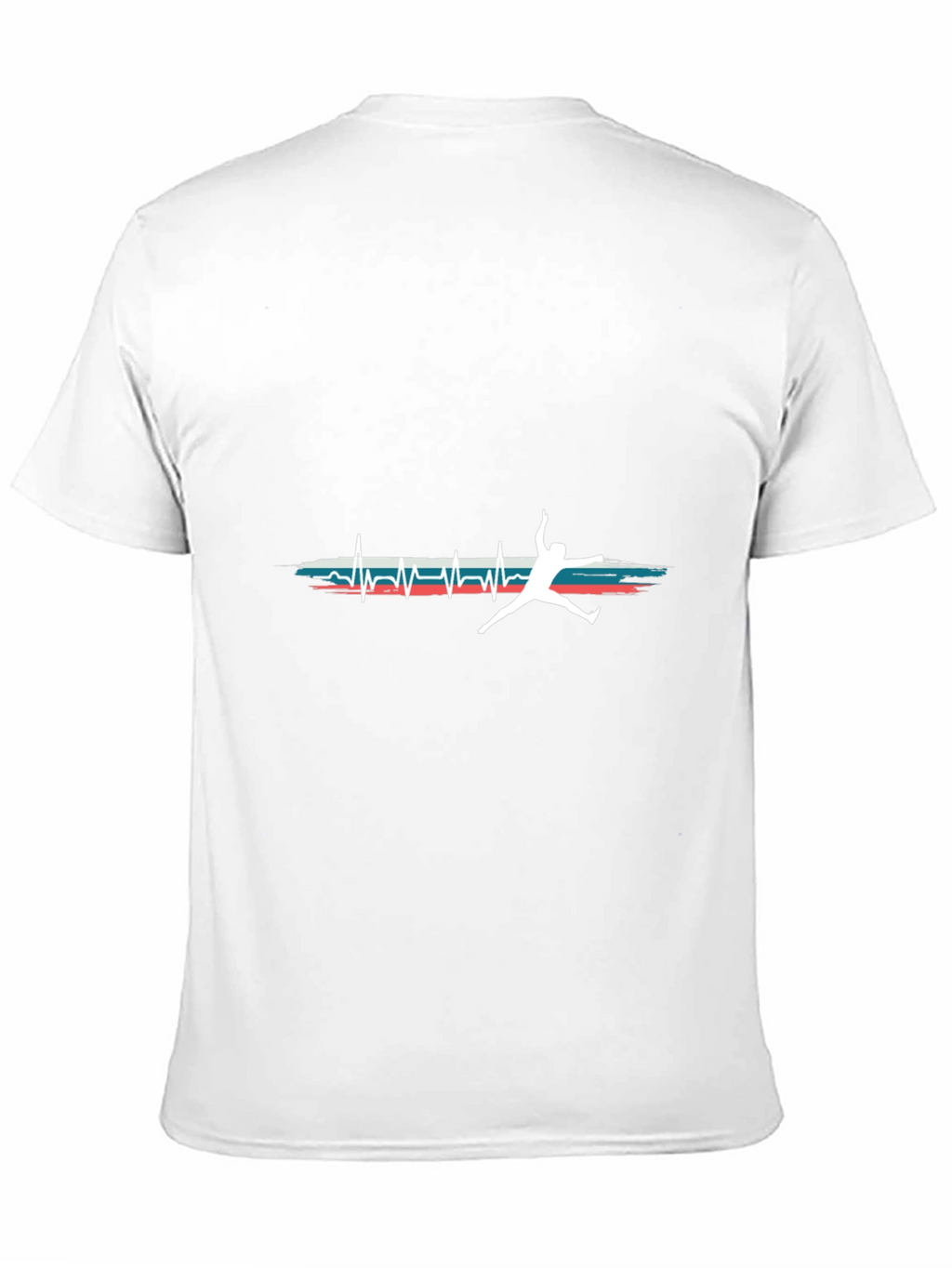 Athletes Heartbeat Tee - Sporty Graphic T-Shirt