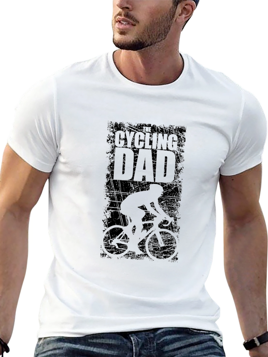 Cycling Dad T-Shirt - Sporty and Comfortable