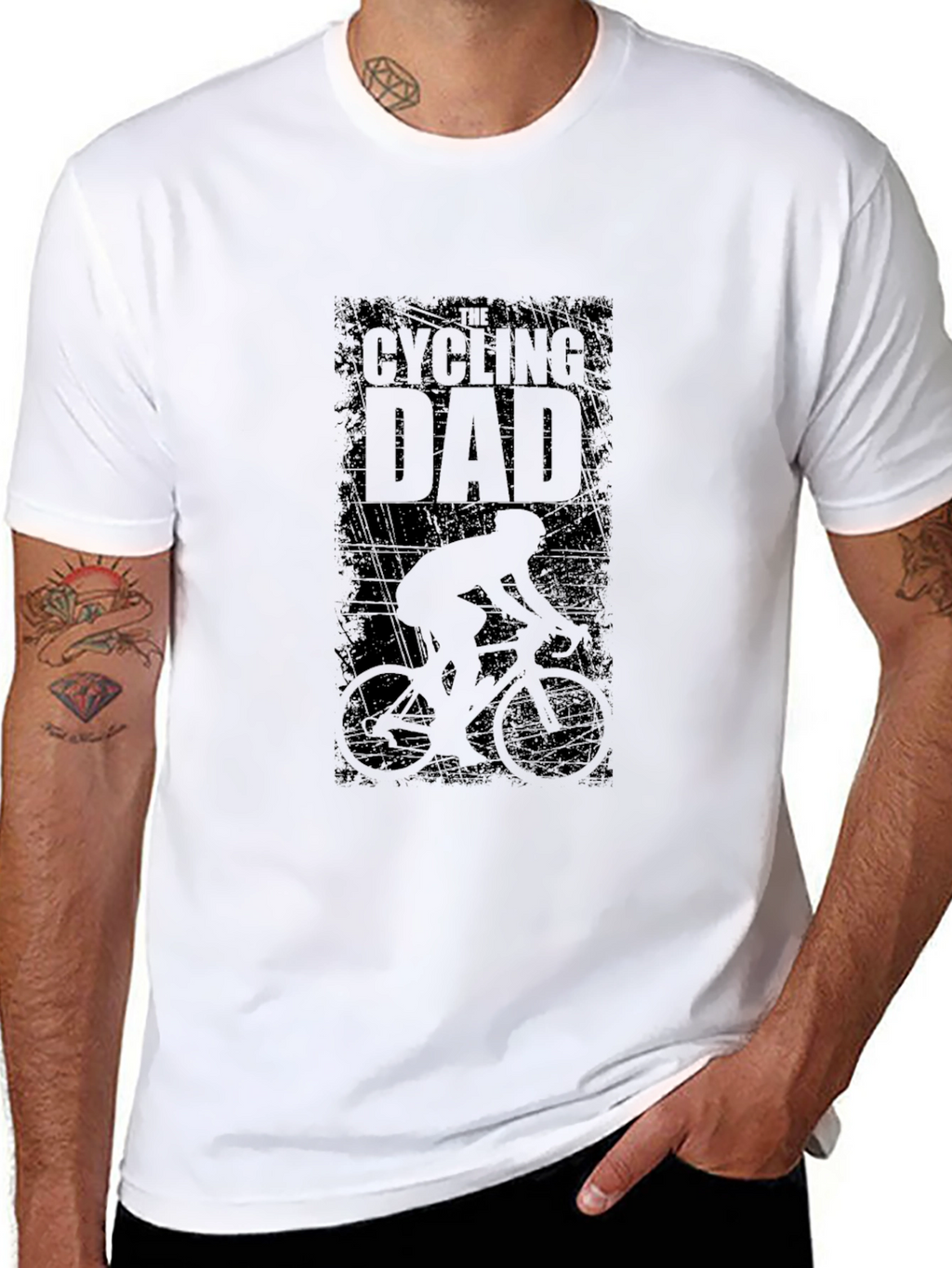 Cycling Dad T-Shirt - Sporty and Comfortable