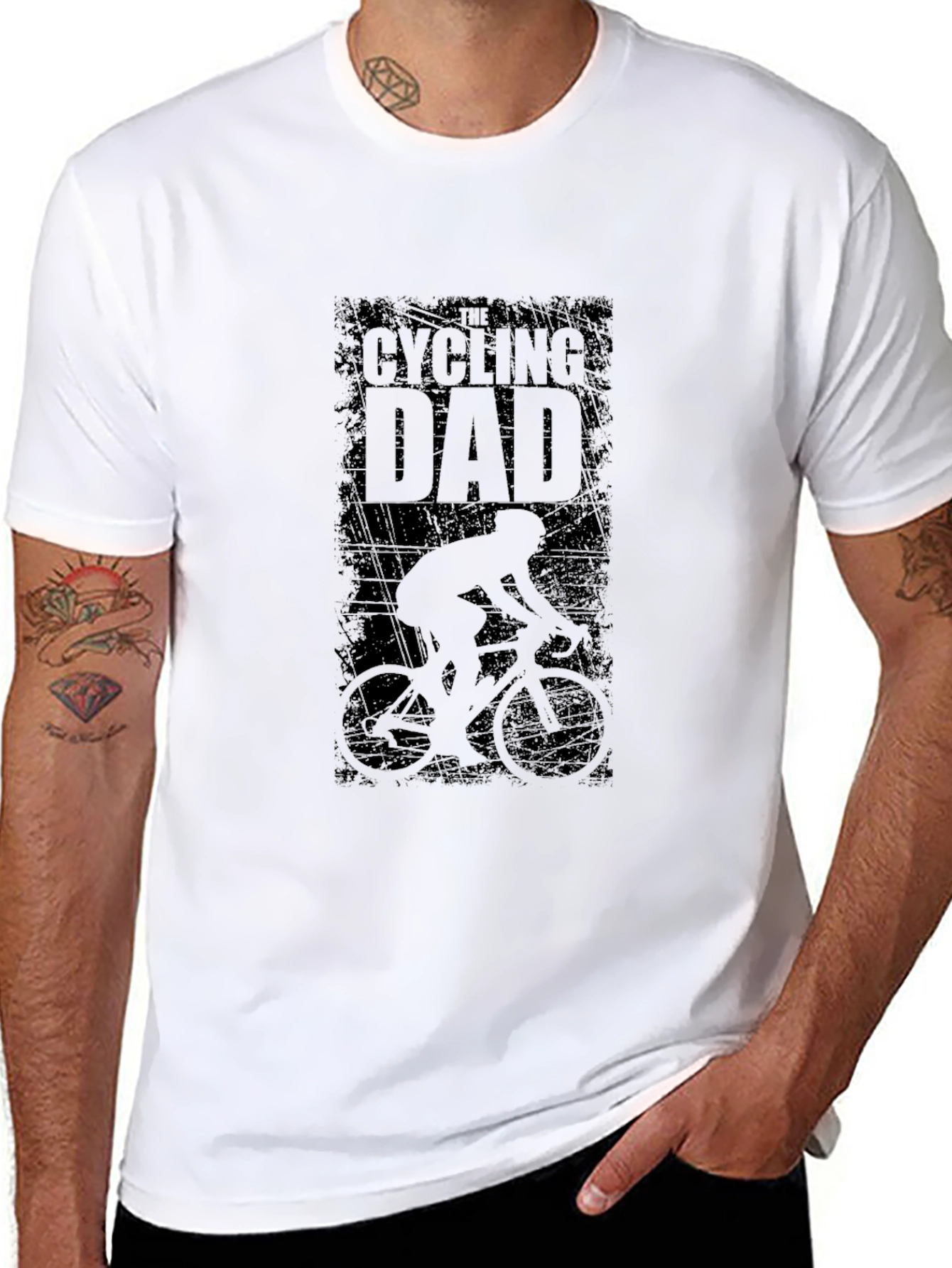 Cycling Dad T-Shirt - Sporty and Comfortable