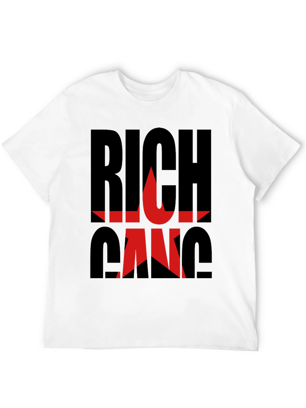 Rich Gang Black Graphic T-Shirt