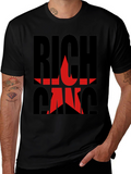 Rich Gang Black Graphic T-Shirt