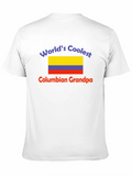 Worlds Coolest Colombian Grandpa T-Shirt