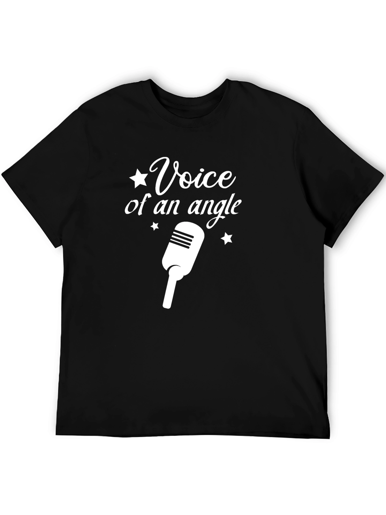 Voice of an Angel Graphic Tee - Black