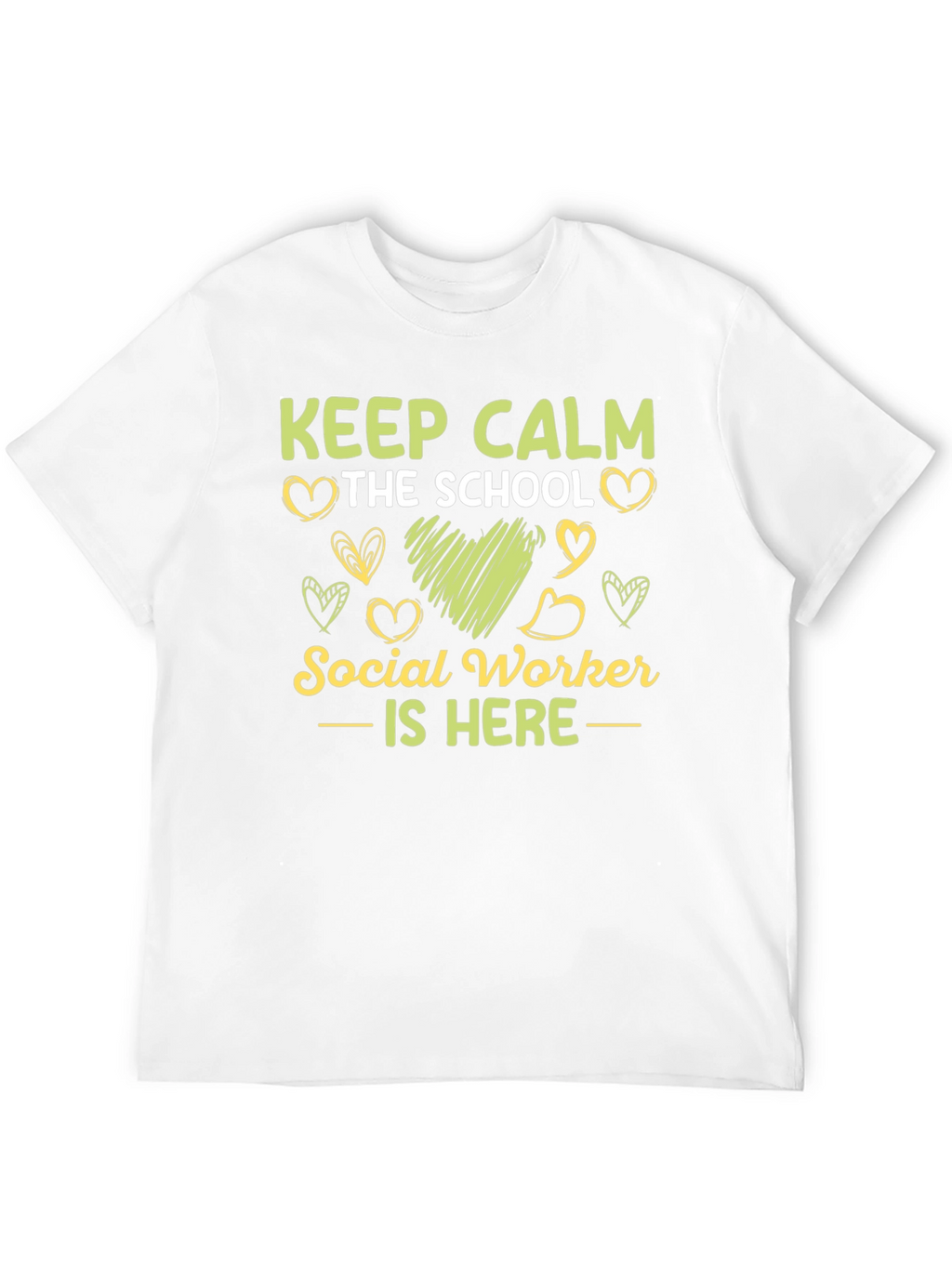 Keep Calm School Social Worker T-Shirt