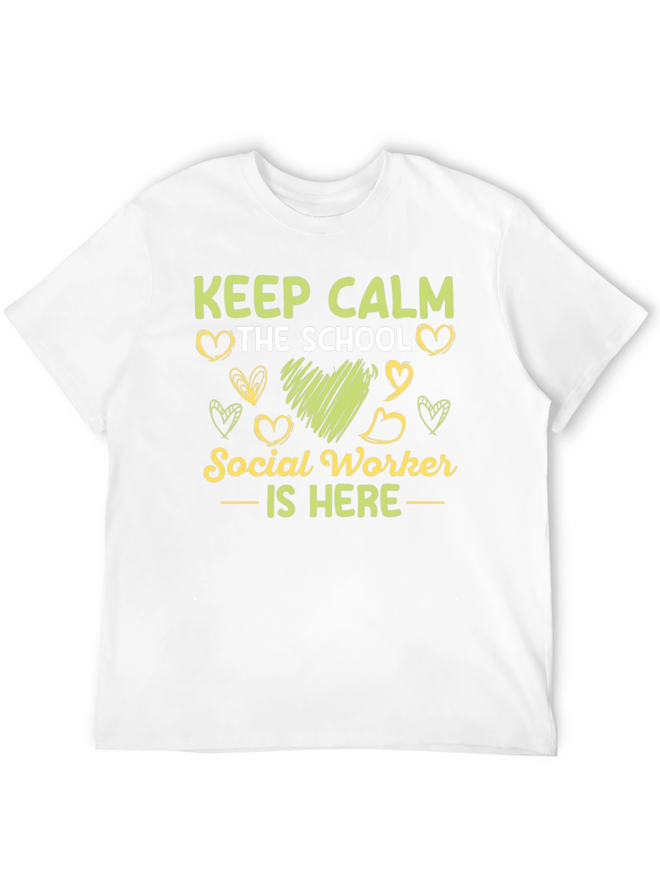 Keep Calm School Social Worker T-Shirt