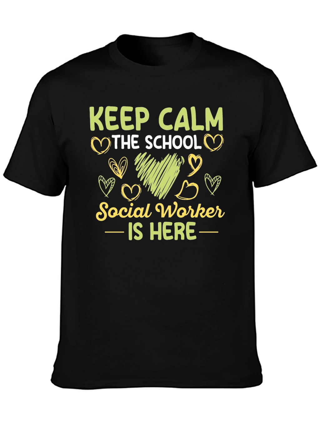 Keep Calm School Social Worker T-Shirt