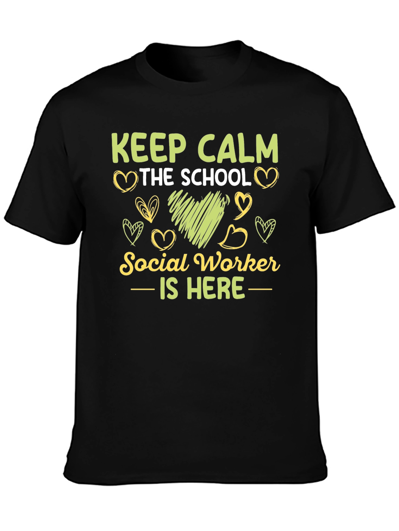 Keep Calm School Social Worker T-Shirt