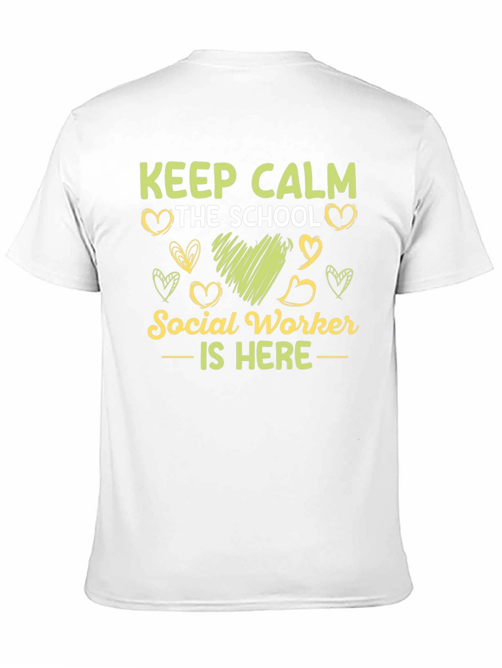 Keep Calm School Social Worker T-Shirt
