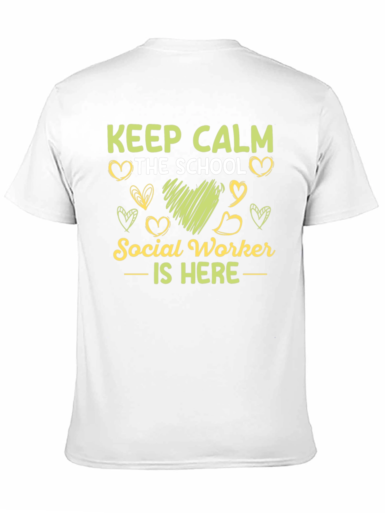 Keep Calm School Social Worker T-Shirt