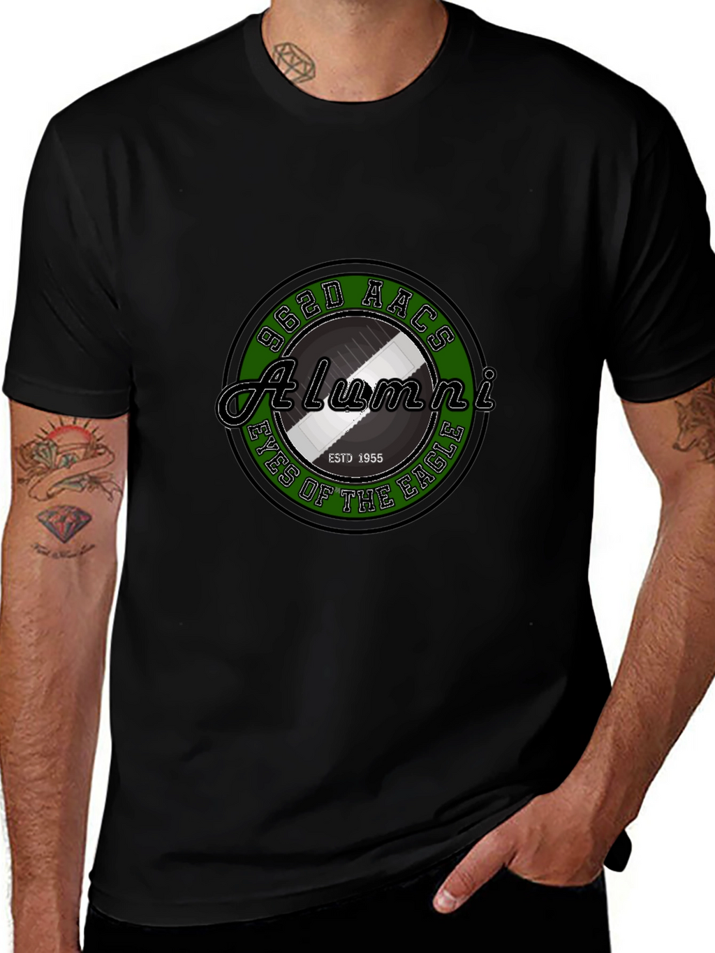 962D AACS Alumni T-Shirt - Eyes of the Eagle