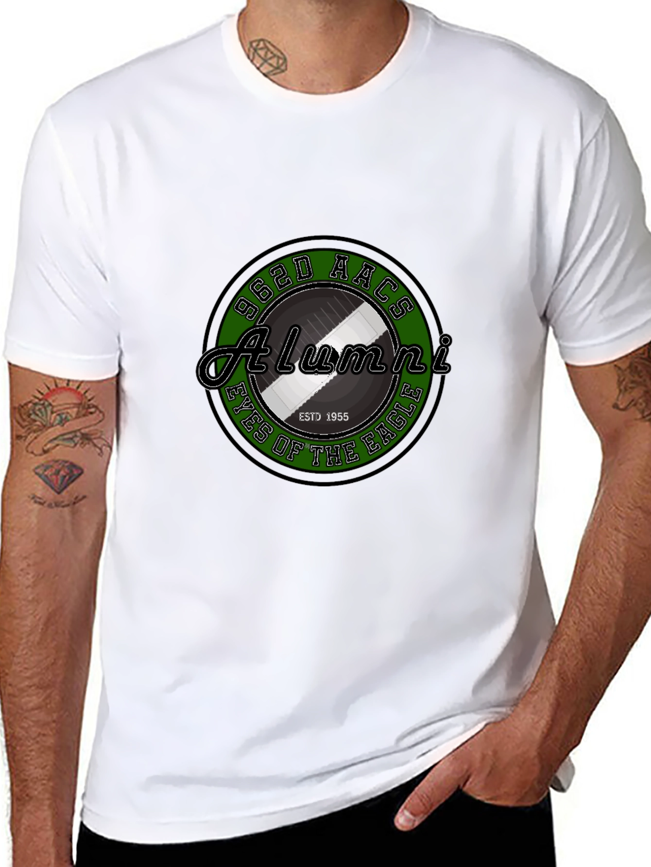 962D AACS Alumni T-Shirt - Eyes of the Eagle