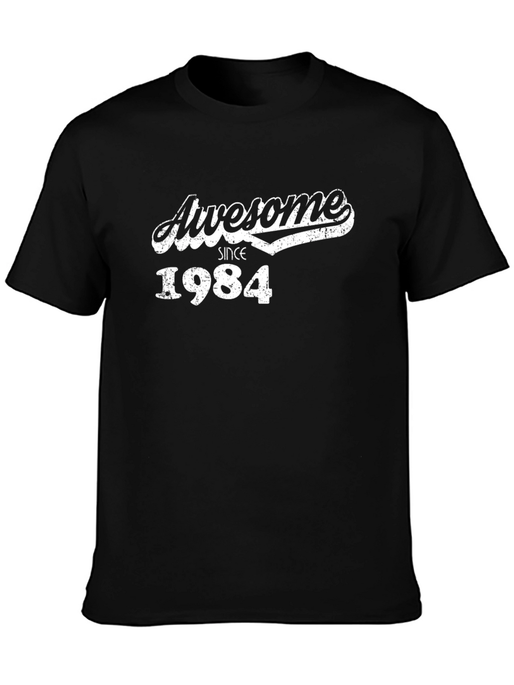 Awesome Since 1984 Black T-Shirt