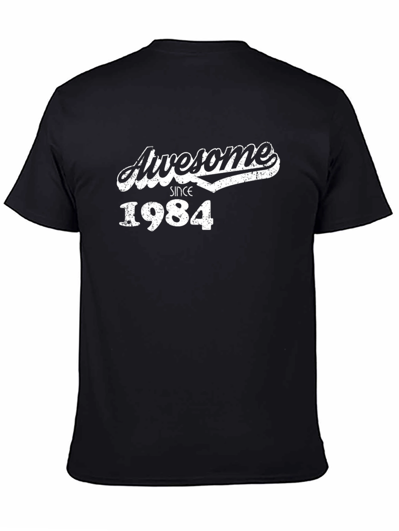 Awesome Since 1984 Black T-Shirt
