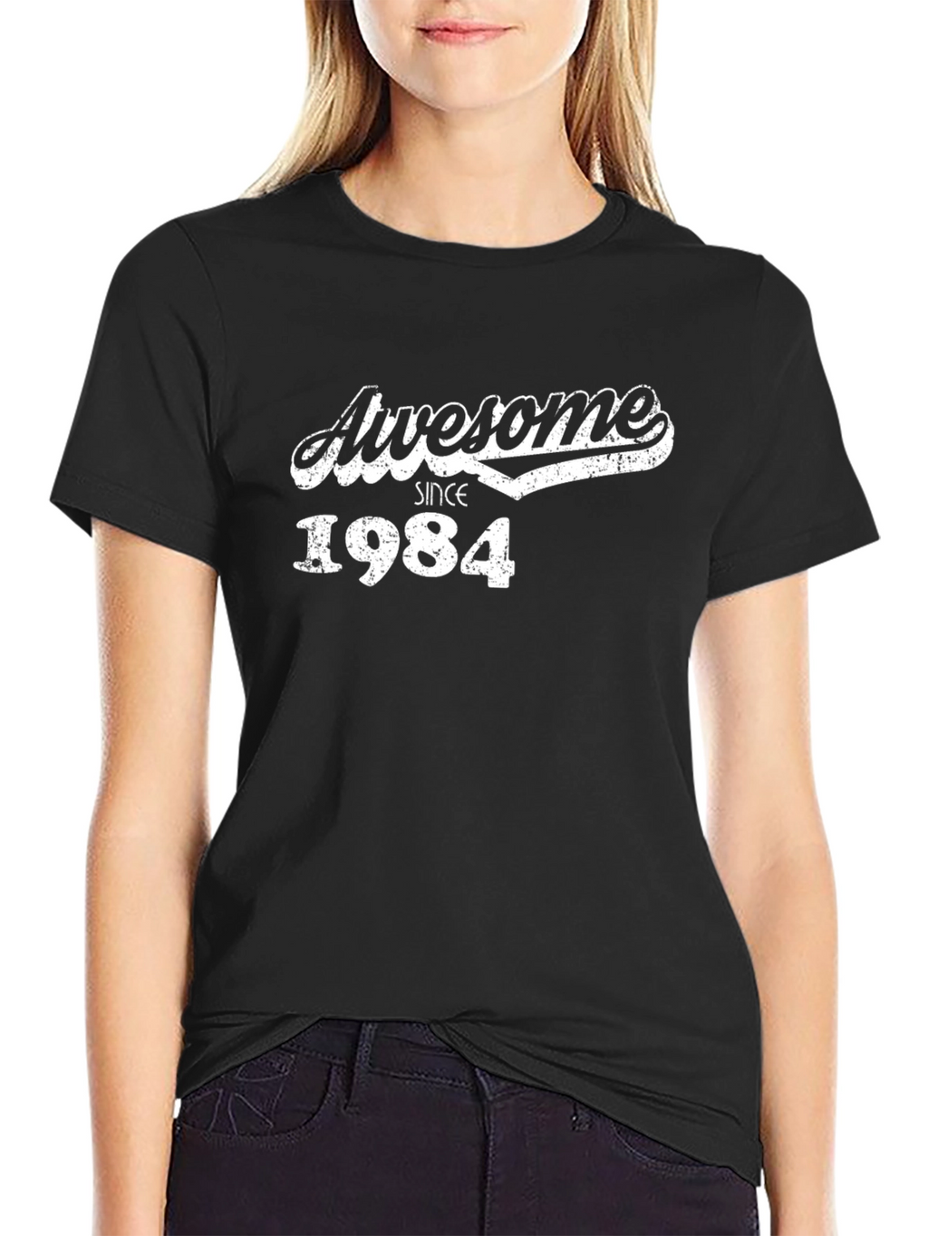 Awesome Since 1984 Black T-Shirt