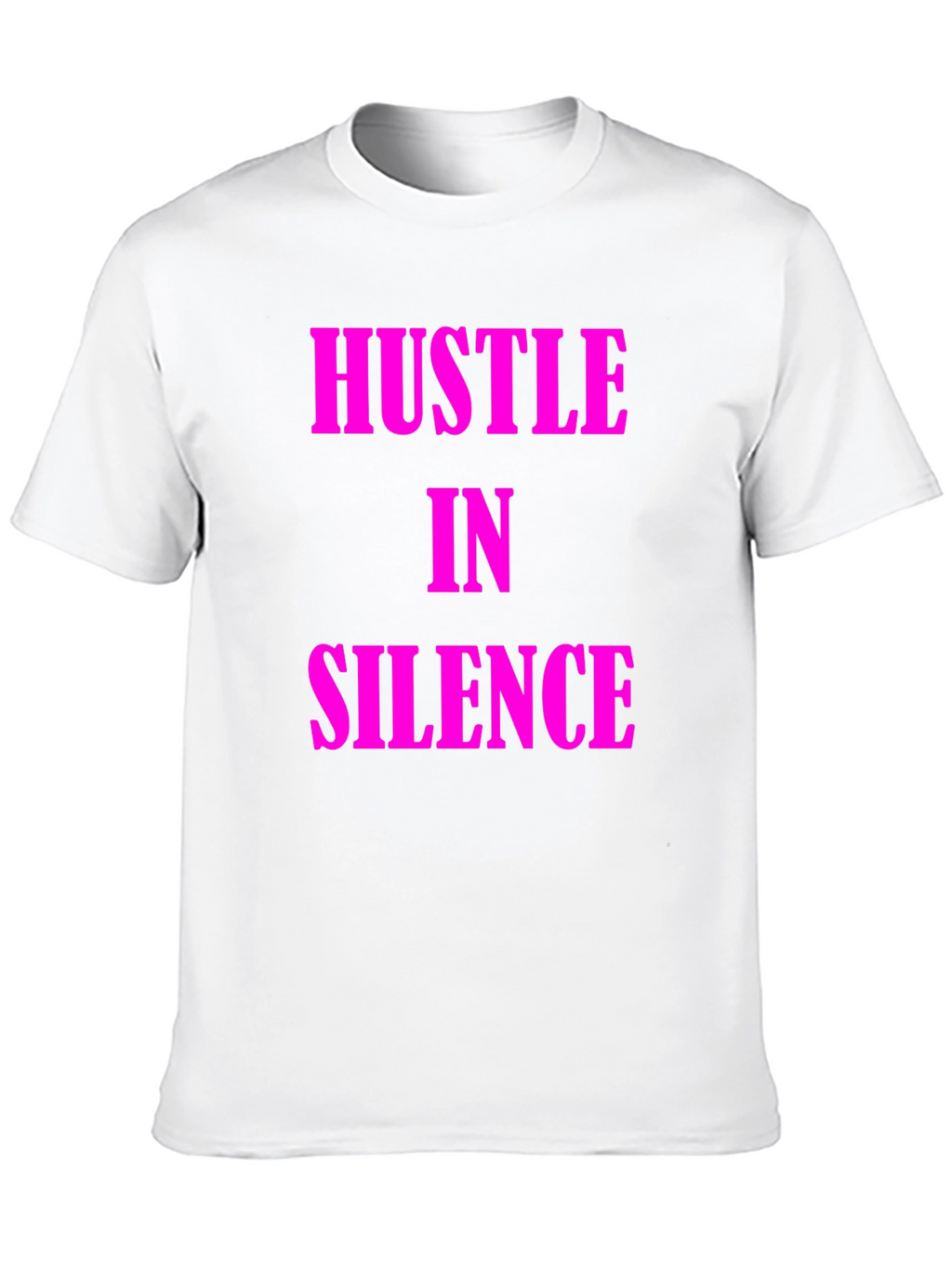 Hustle in Silence Black T-Shirt