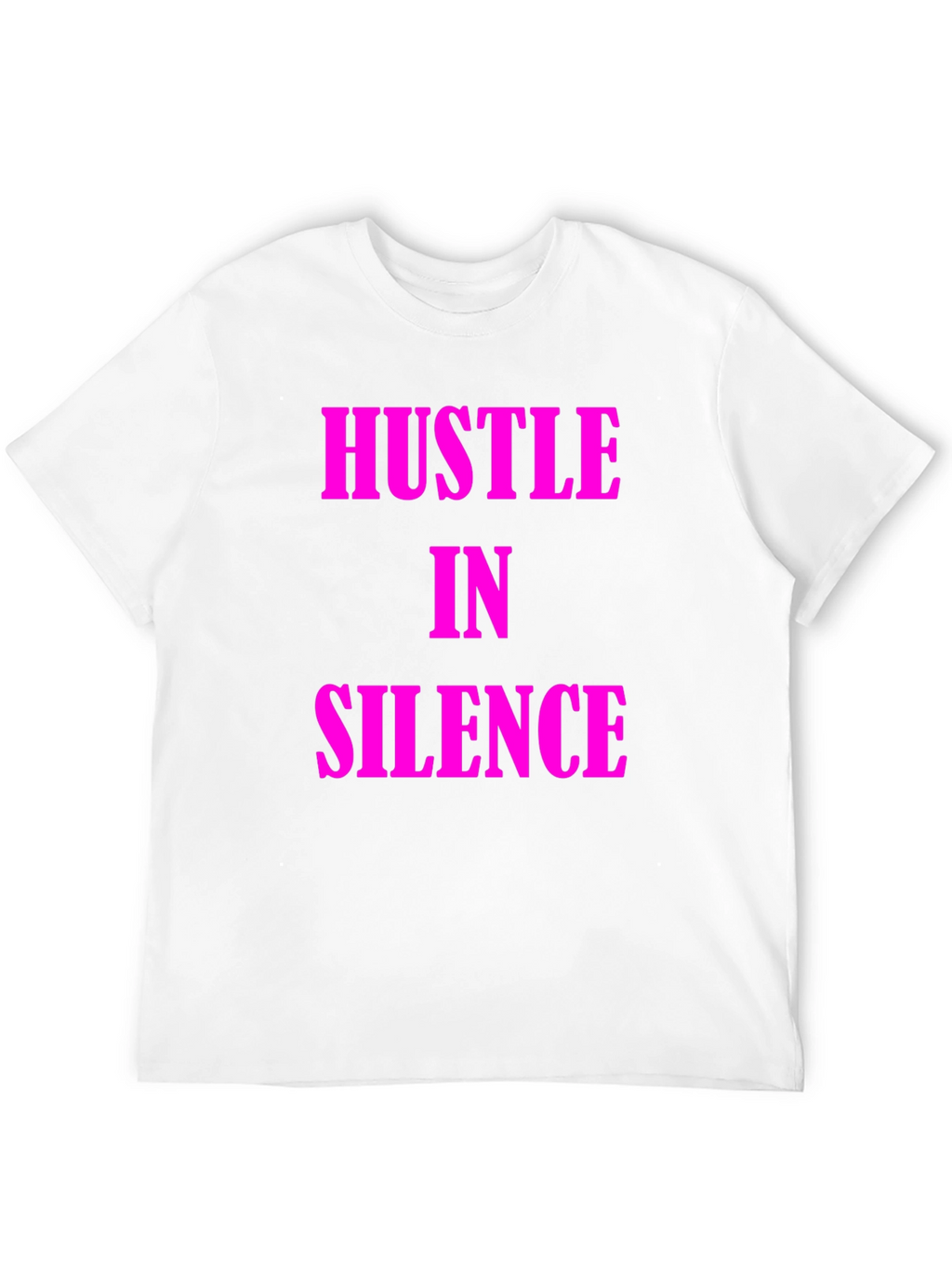 Hustle in Silence Black T-Shirt