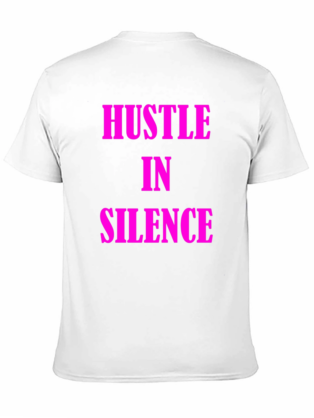 Hustle in Silence Black T-Shirt