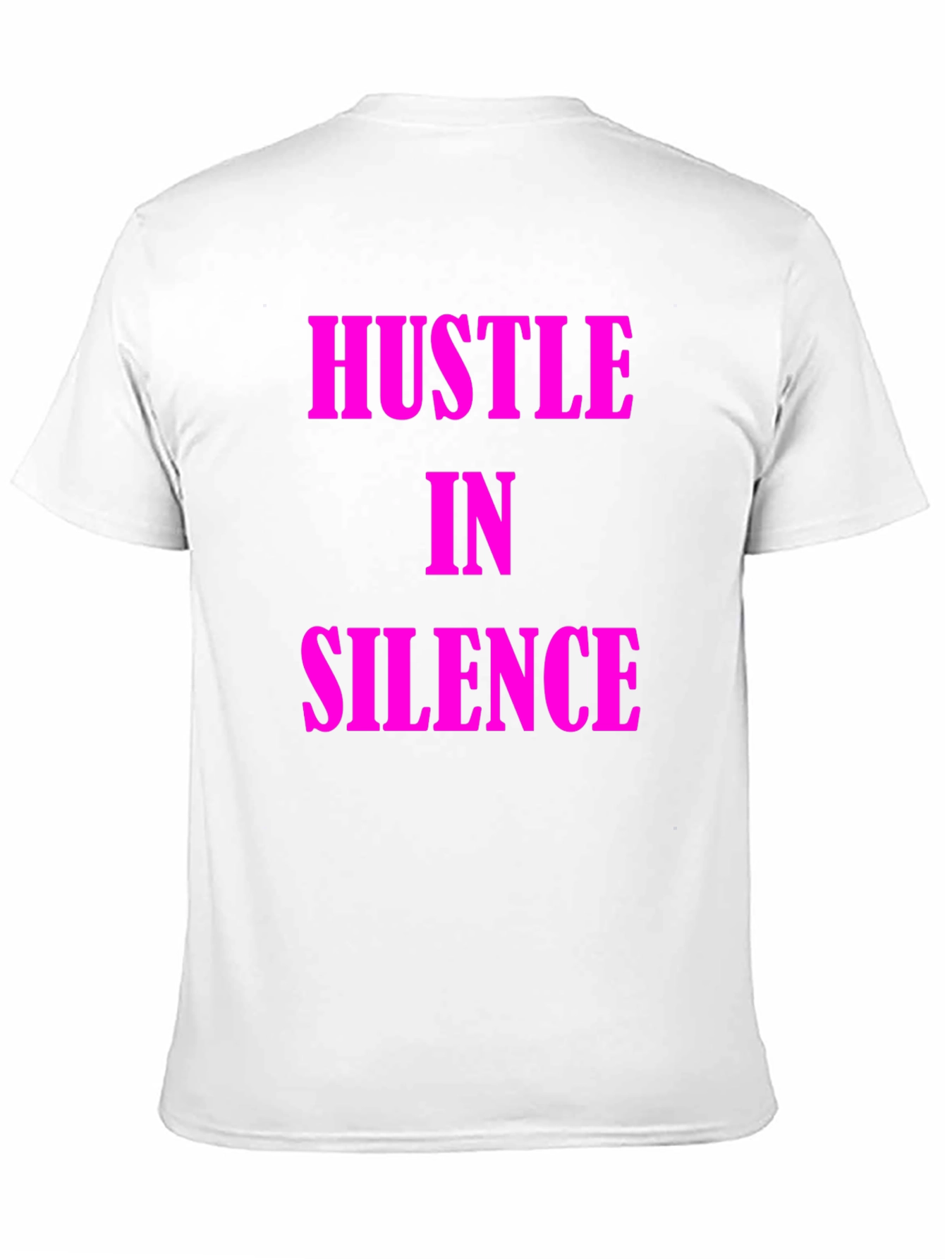 Hustle in Silence Black T-Shirt