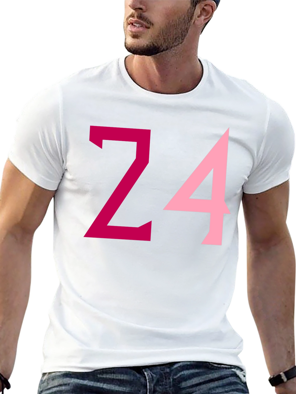 Bold Number Graphic Tee - Stylish Casual Wear