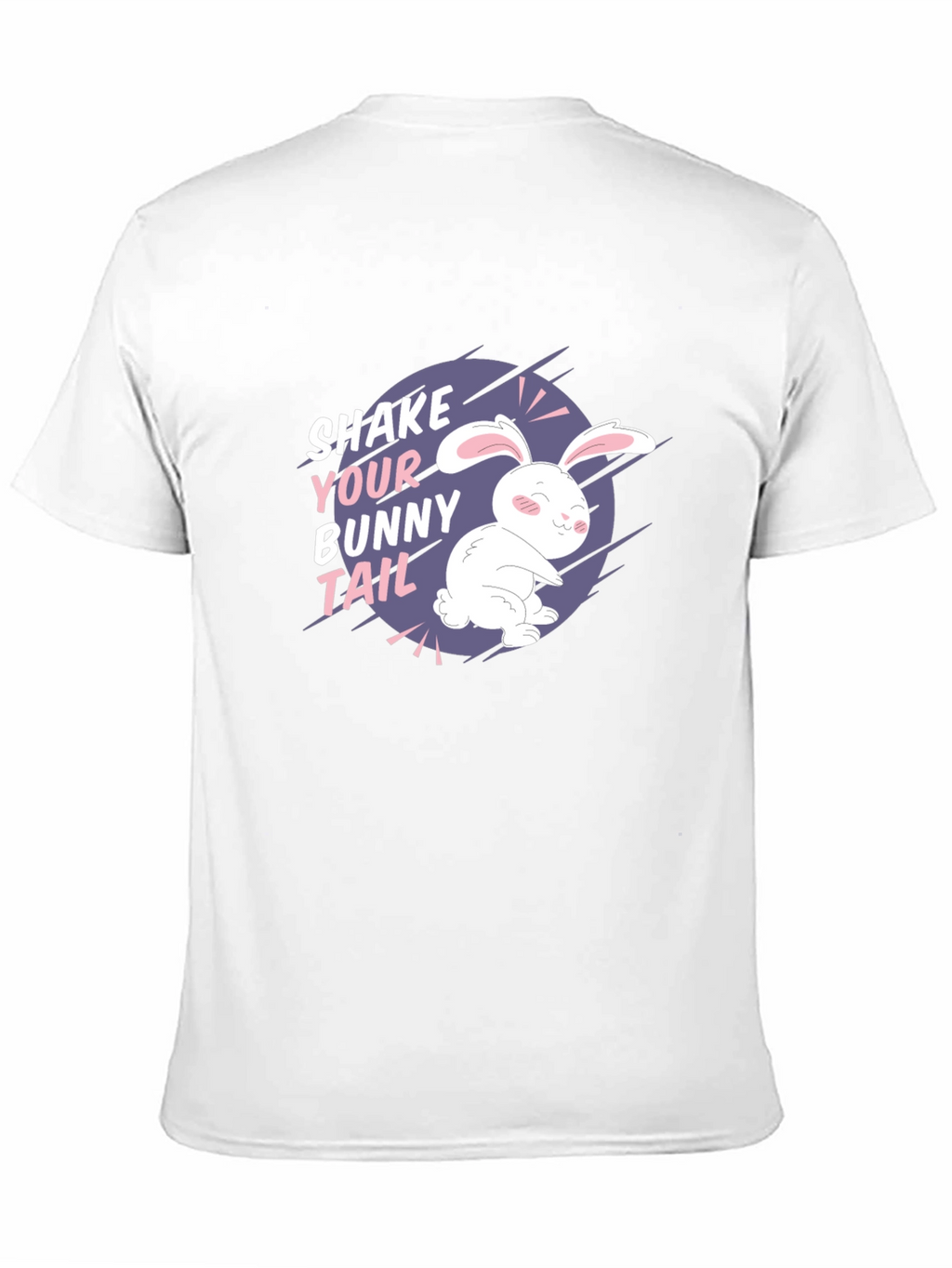 Shake Your Bunny Tail Black T-Shirt