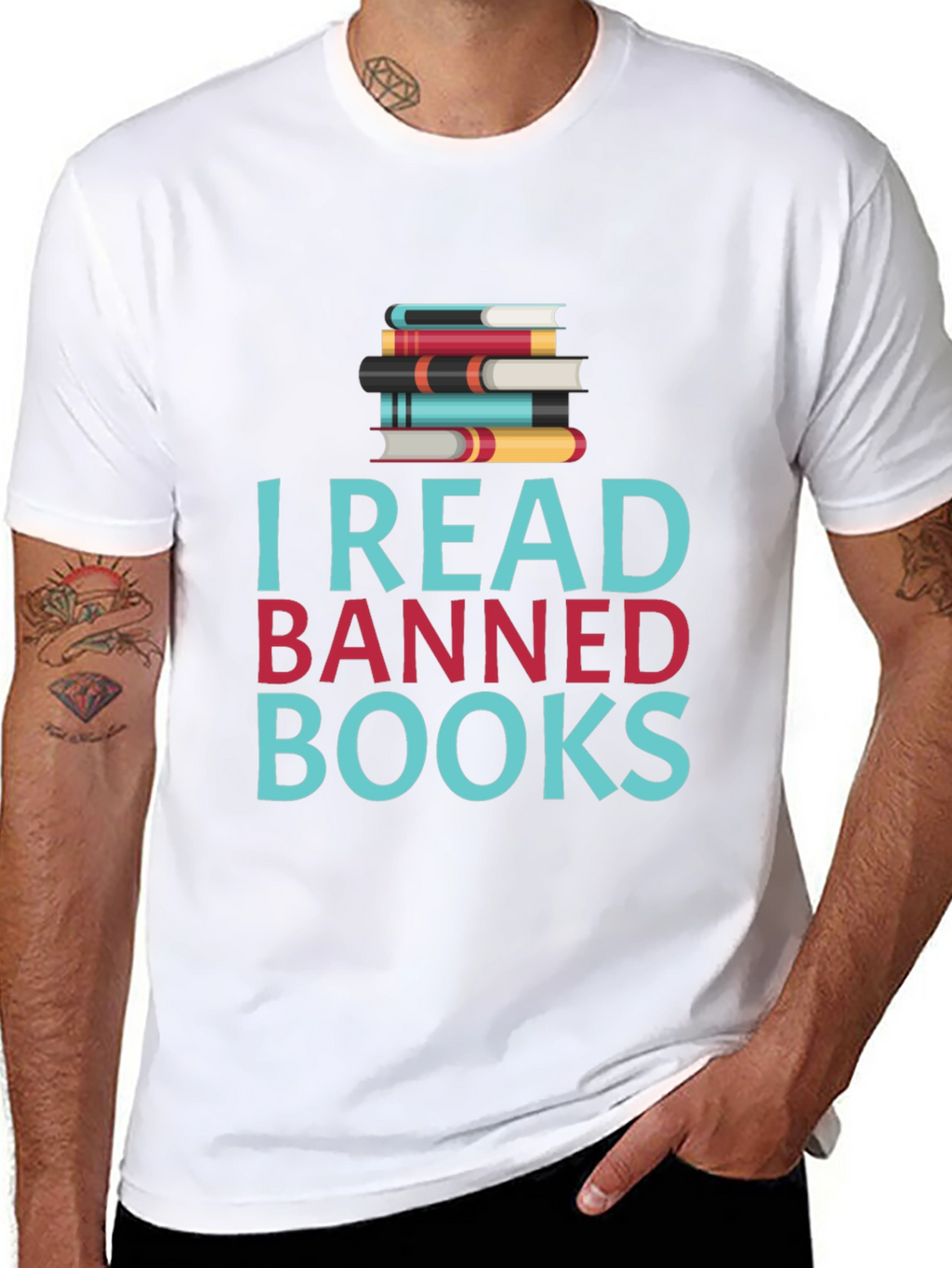 I Read Banned Books Graphic Tee