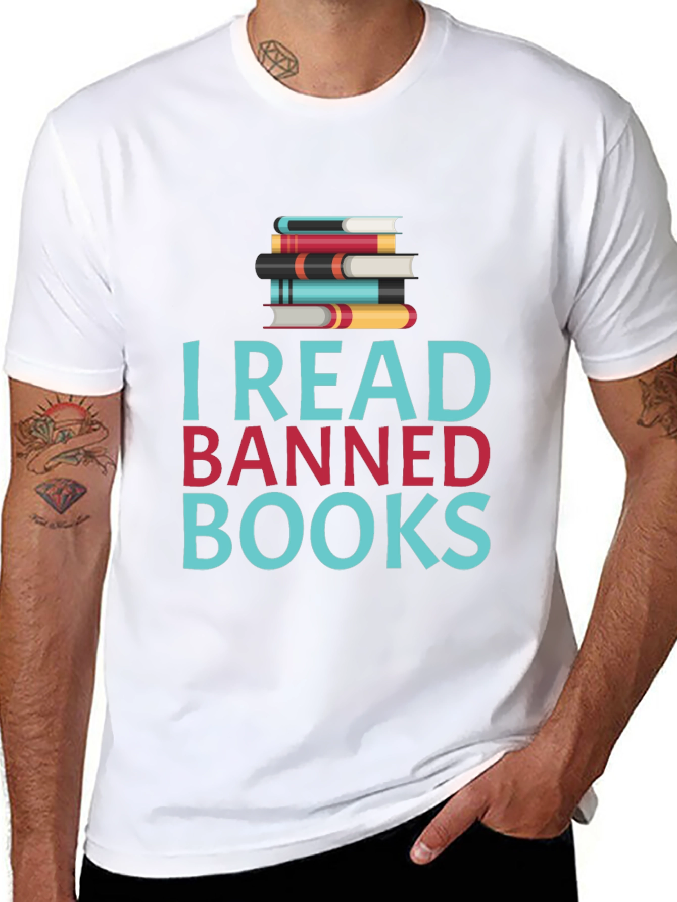 I Read Banned Books Graphic Tee