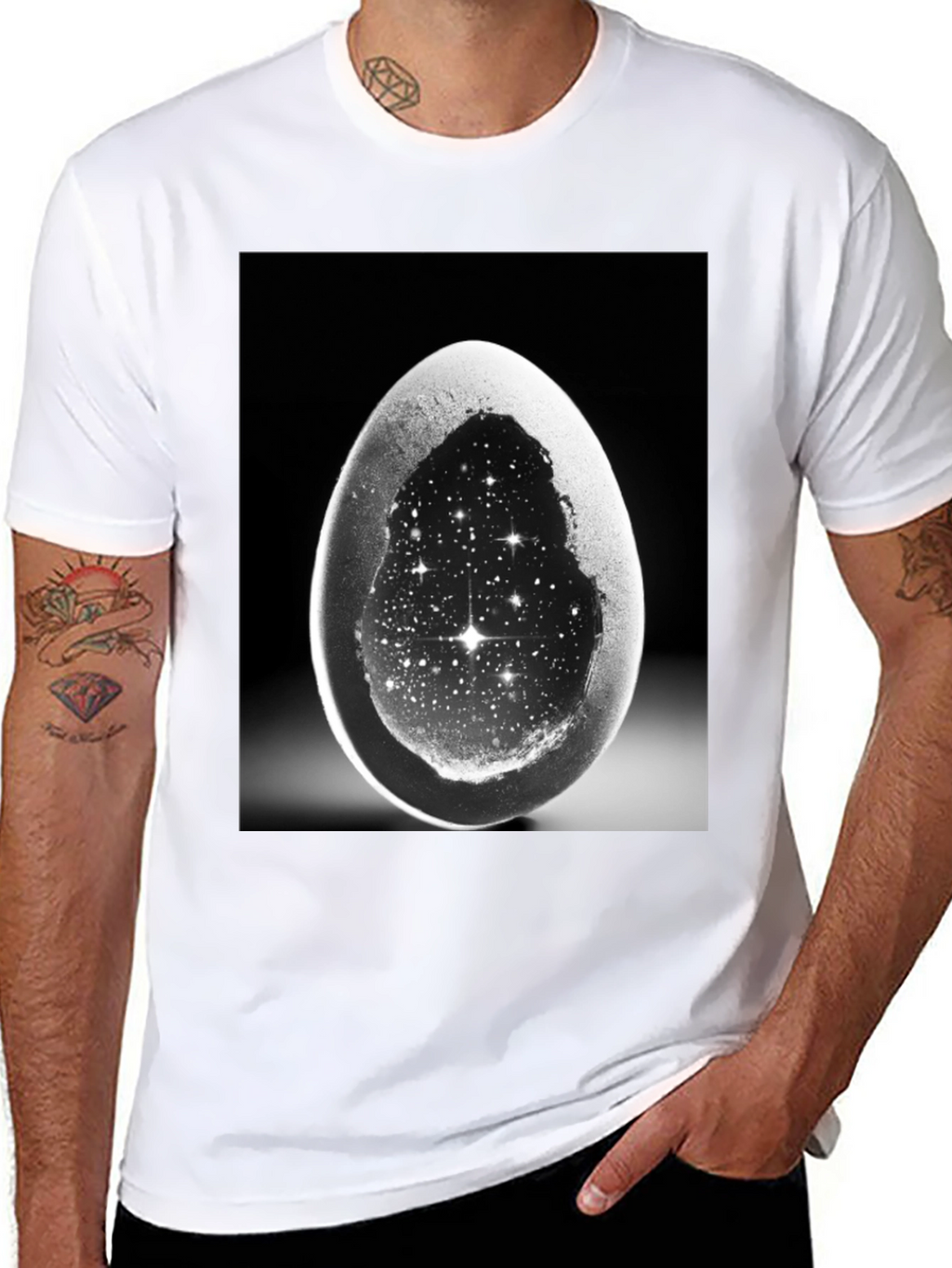 Cosmic Egg Graphic T-Shirt