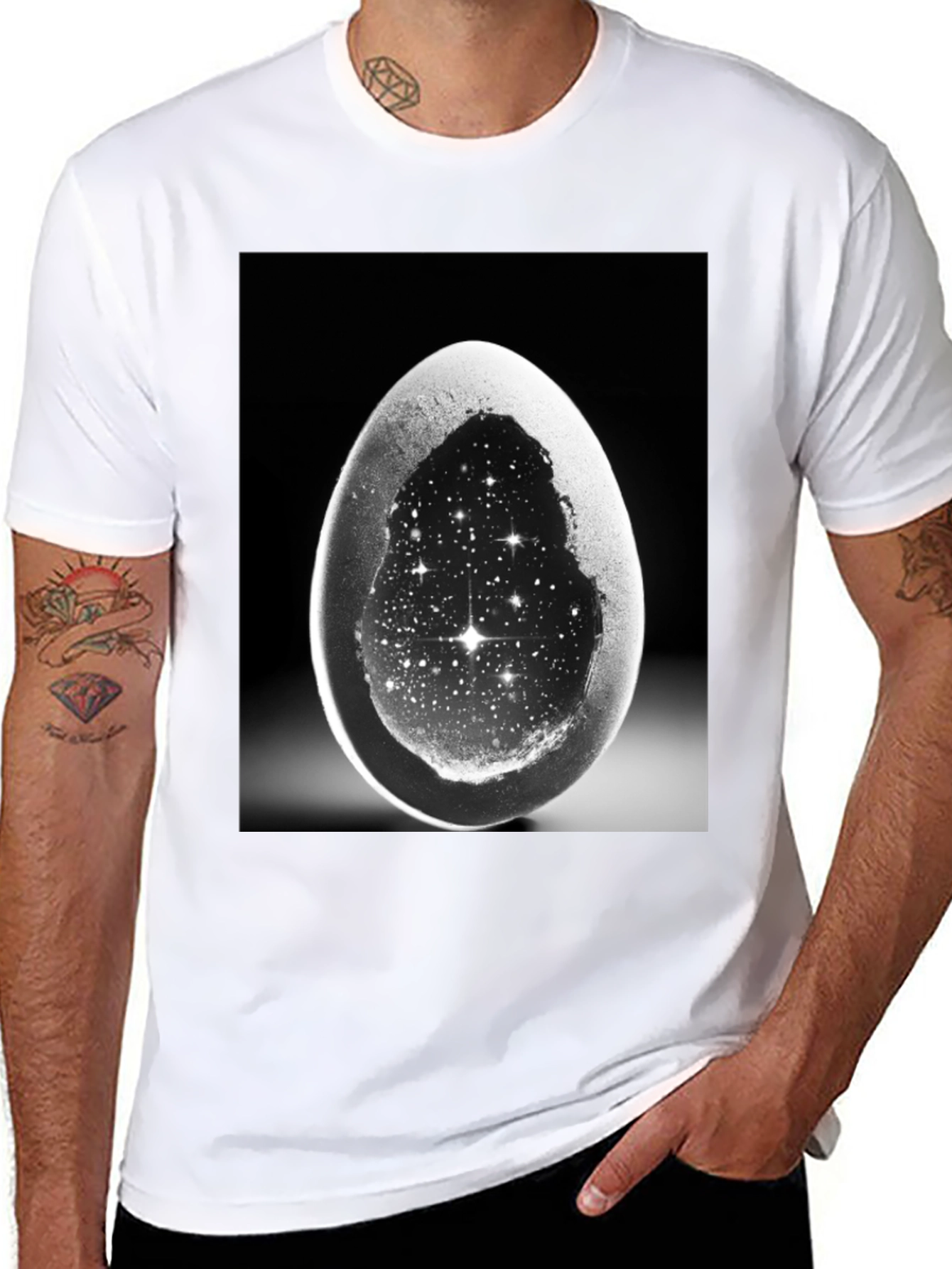 Cosmic Egg Graphic T-Shirt
