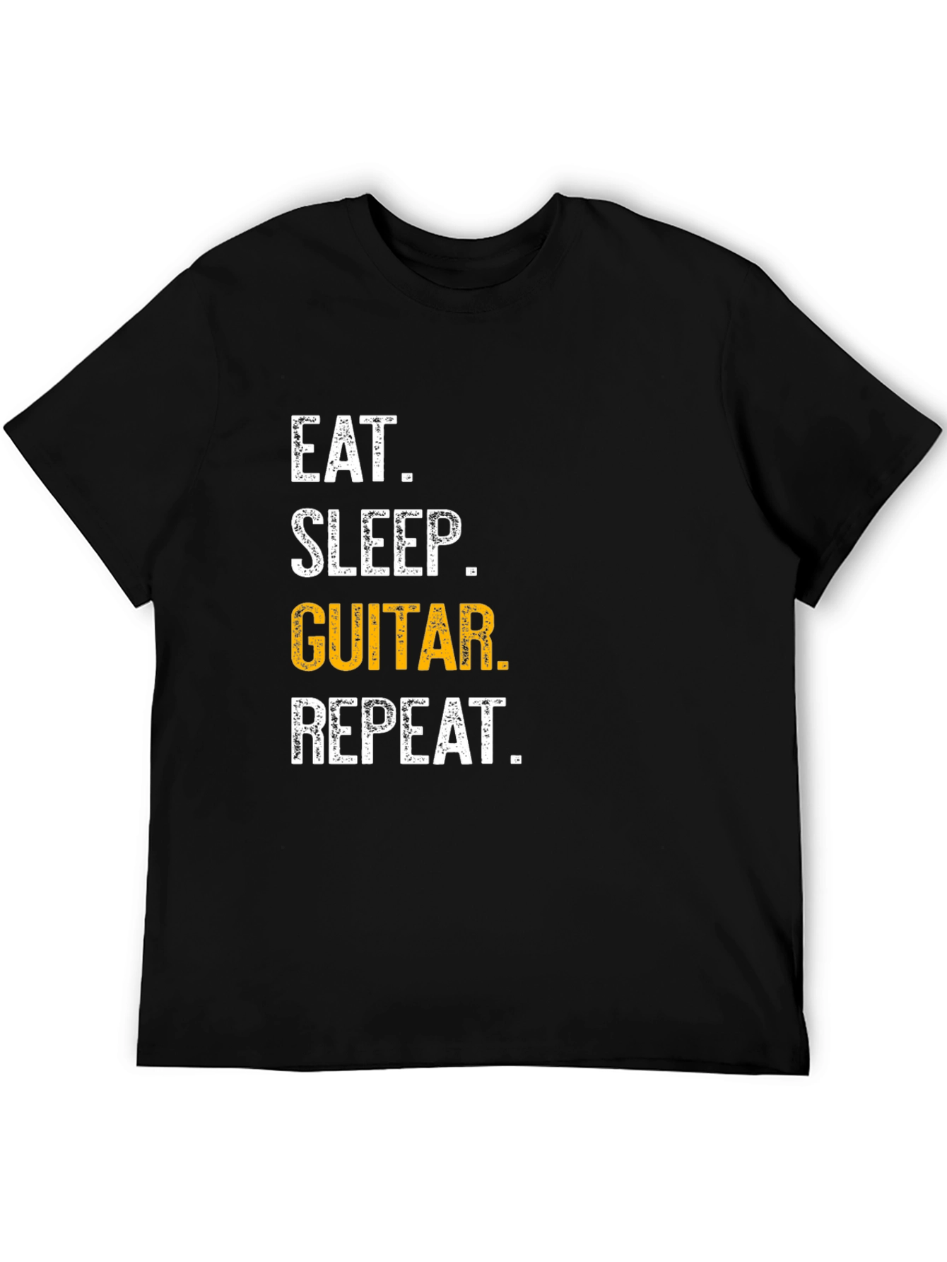 Eat Sleep Guitar Repeat Graphic Tee