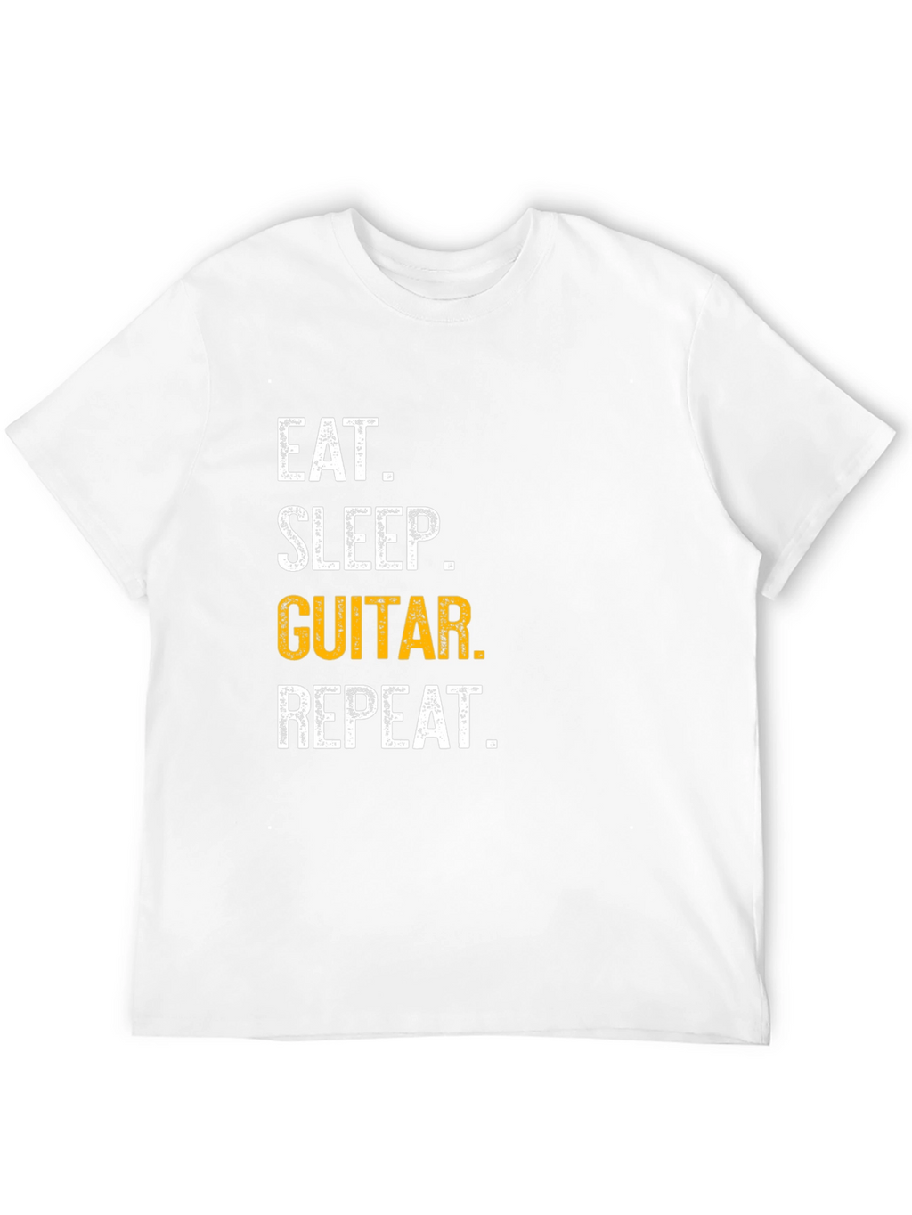 Eat Sleep Guitar Repeat Graphic Tee