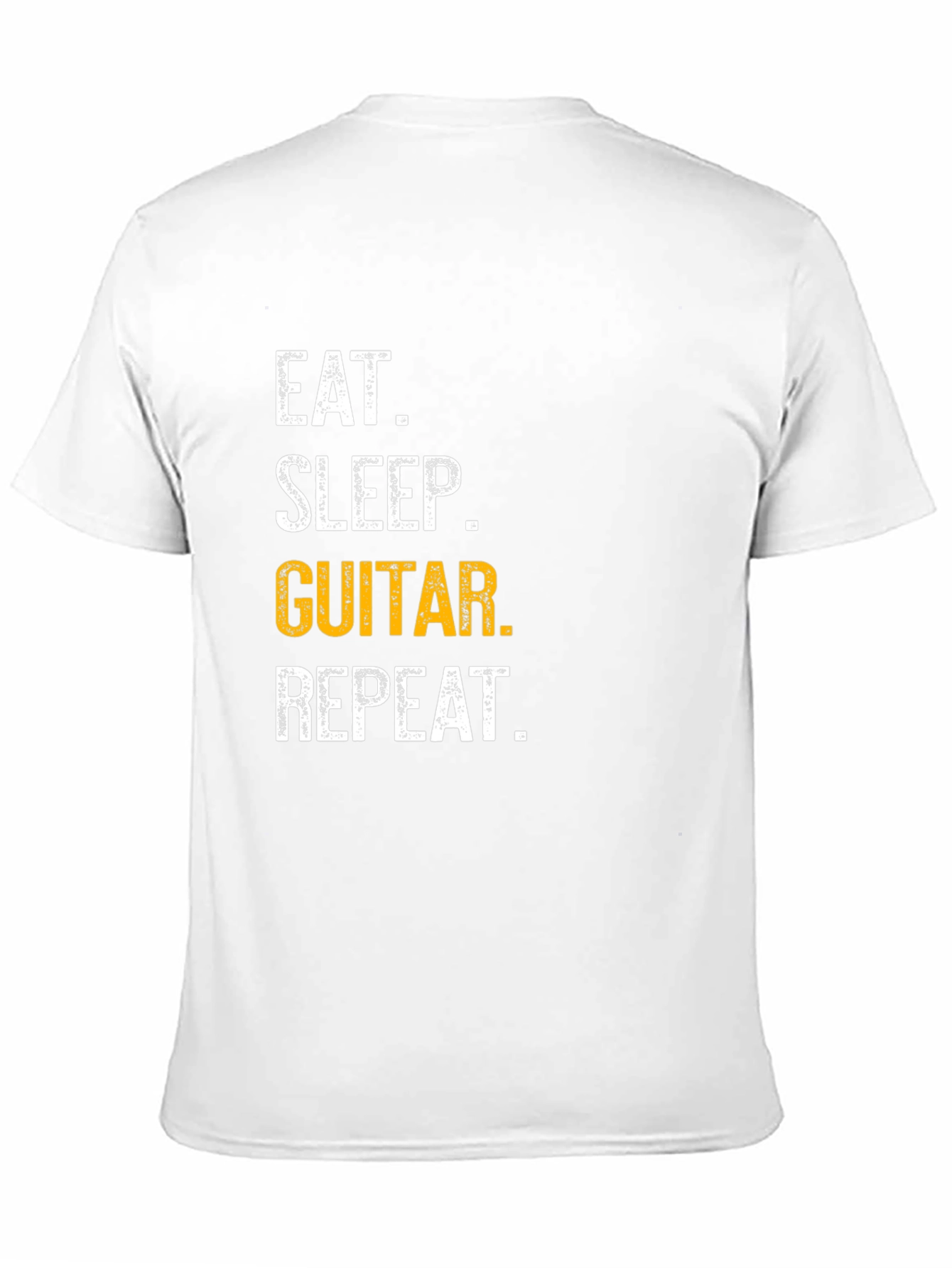 Eat Sleep Guitar Repeat Graphic Tee