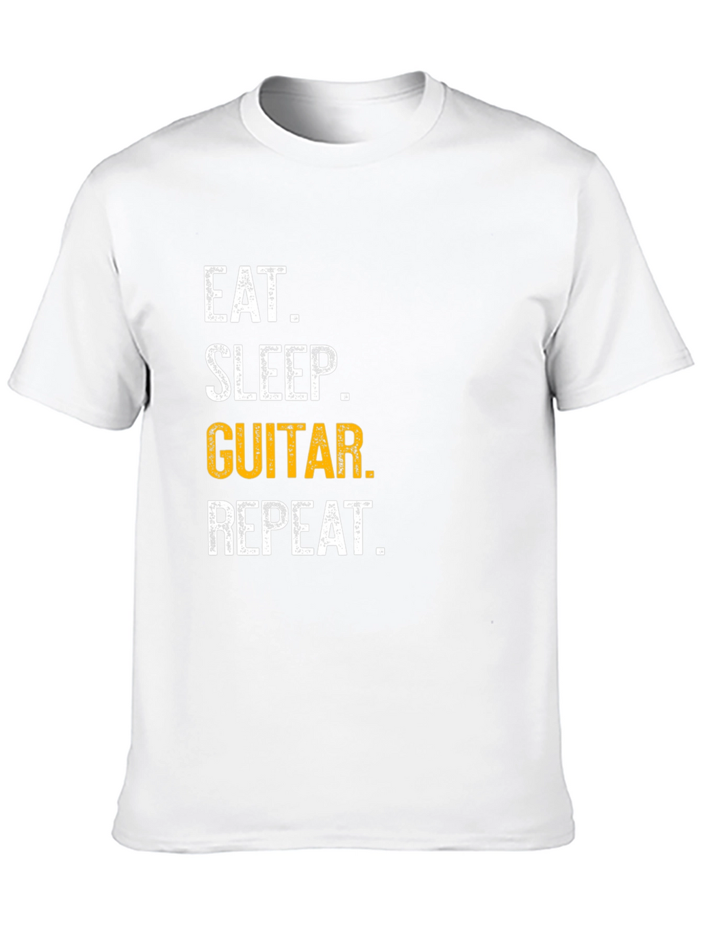 Eat Sleep Guitar Repeat Graphic Tee