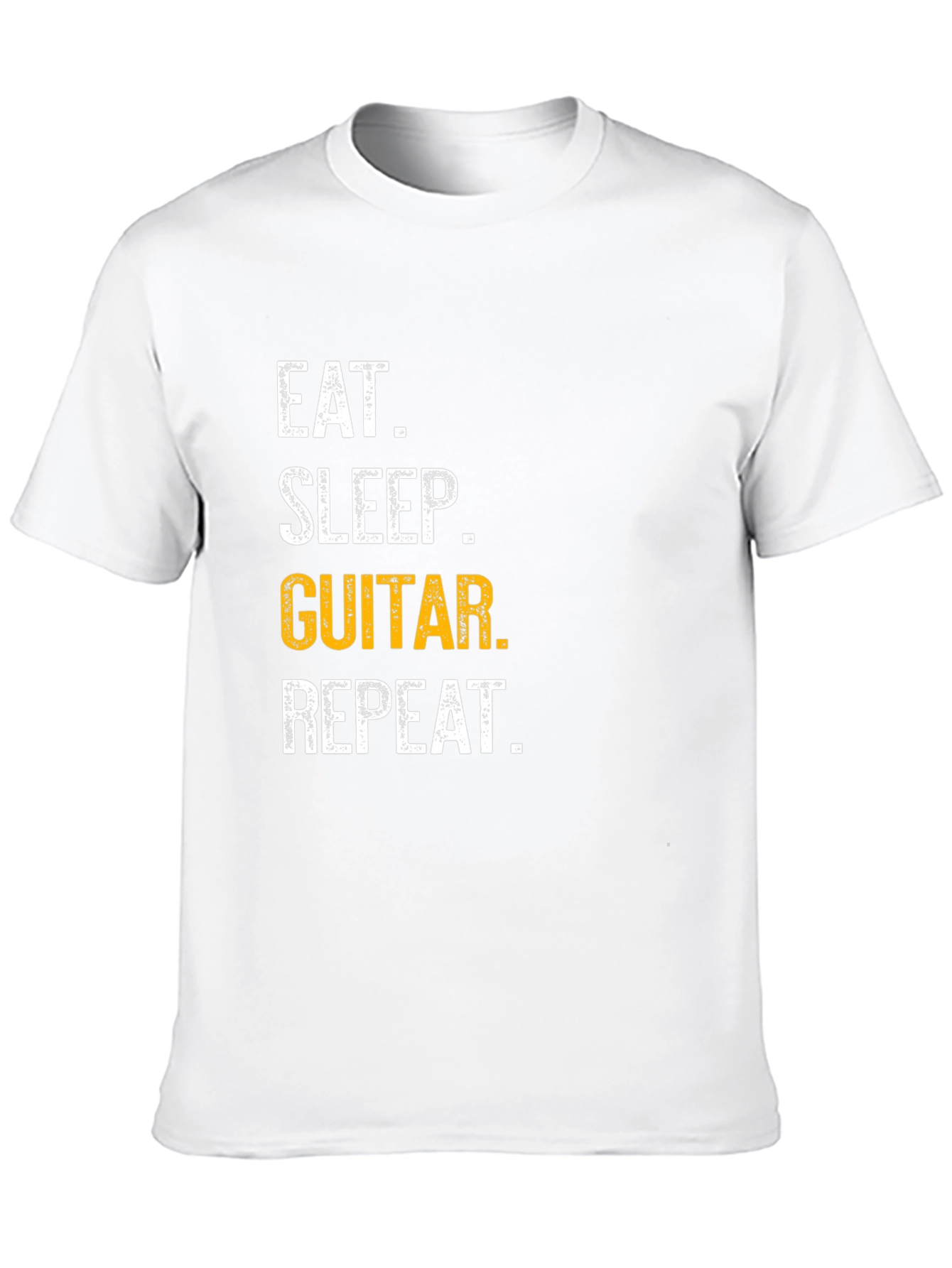 Eat Sleep Guitar Repeat Graphic Tee