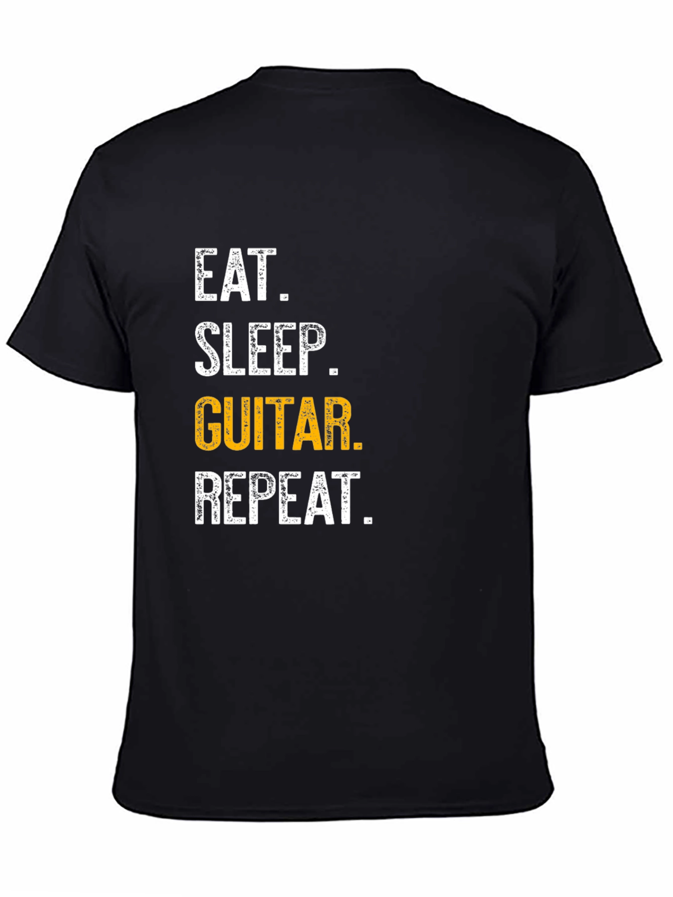 Eat Sleep Guitar Repeat Graphic Tee