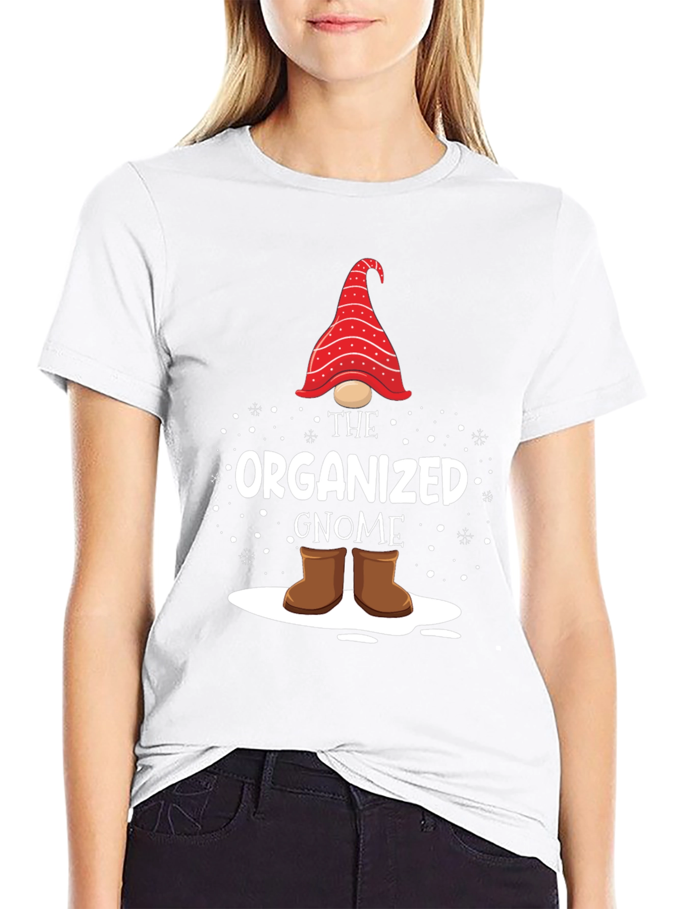 Organized Gnome Graphic T-Shirt