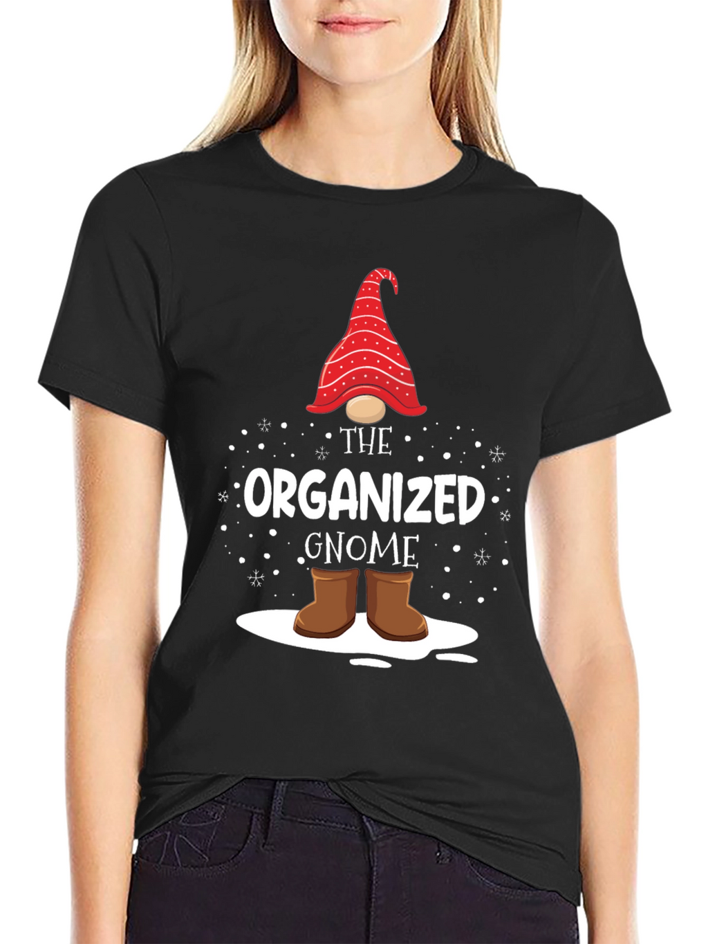 Organized Gnome Graphic T-Shirt