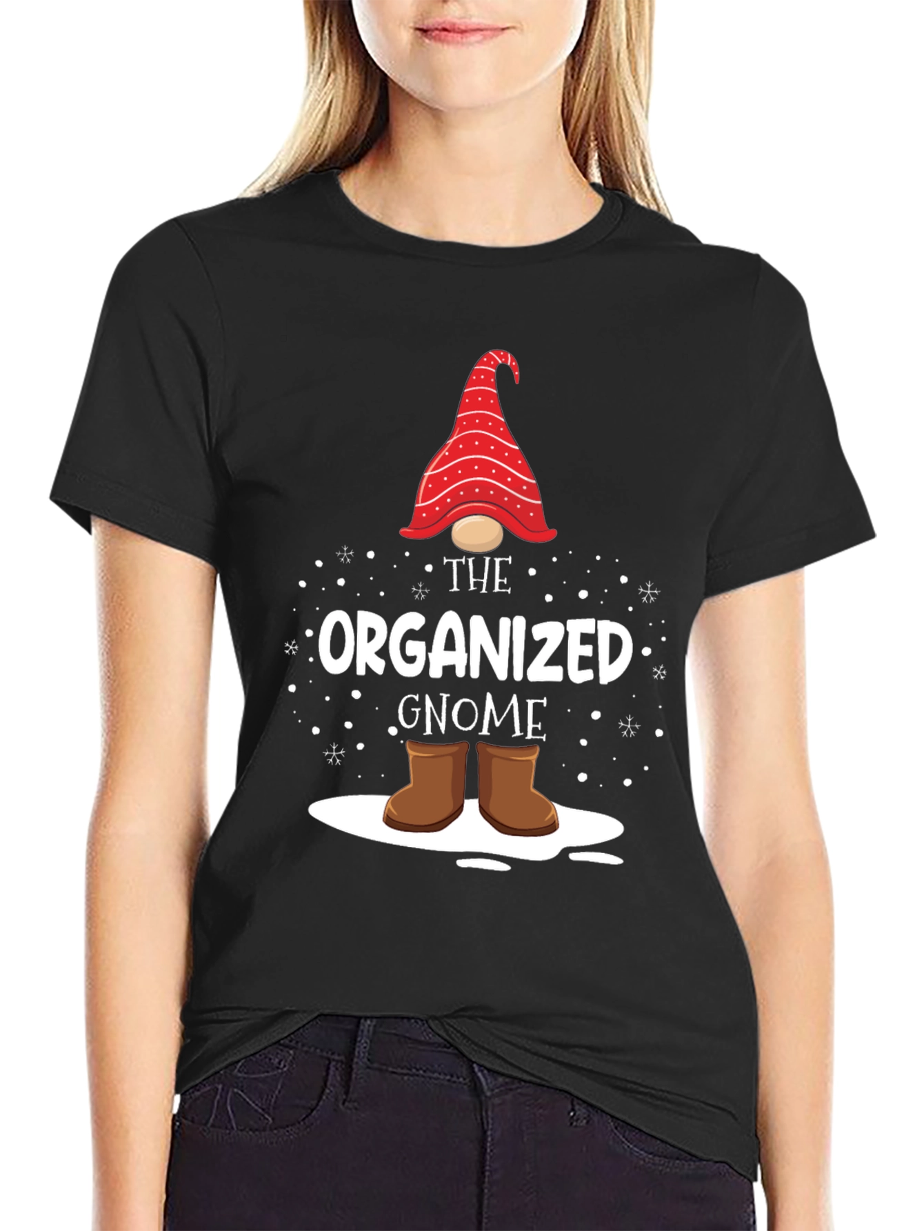 Organized Gnome Graphic T-Shirt