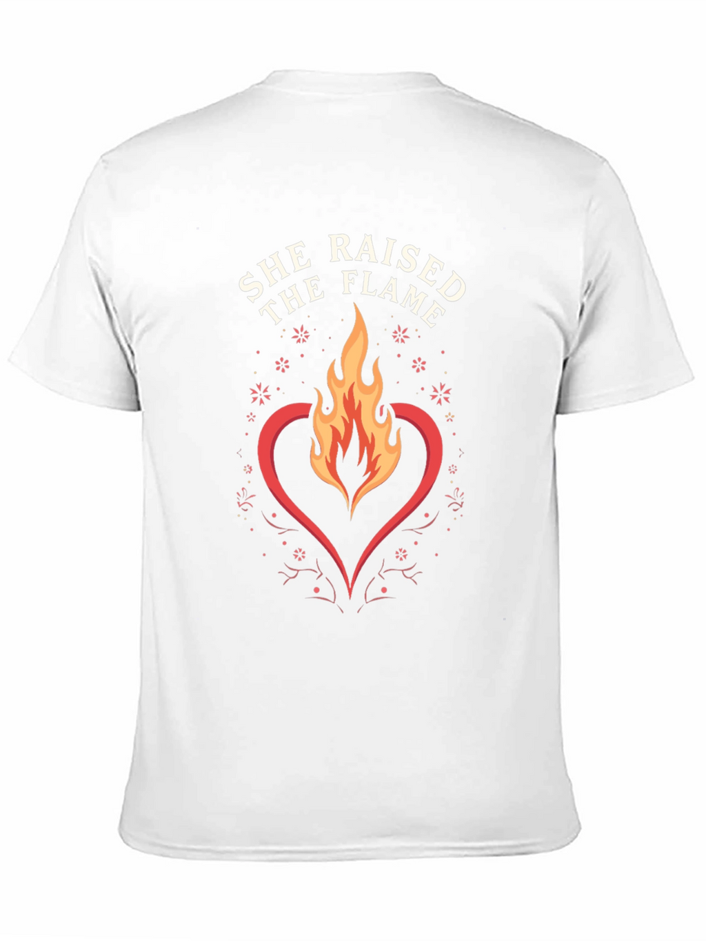 She Raised The Flame Graphic T-Shirt
