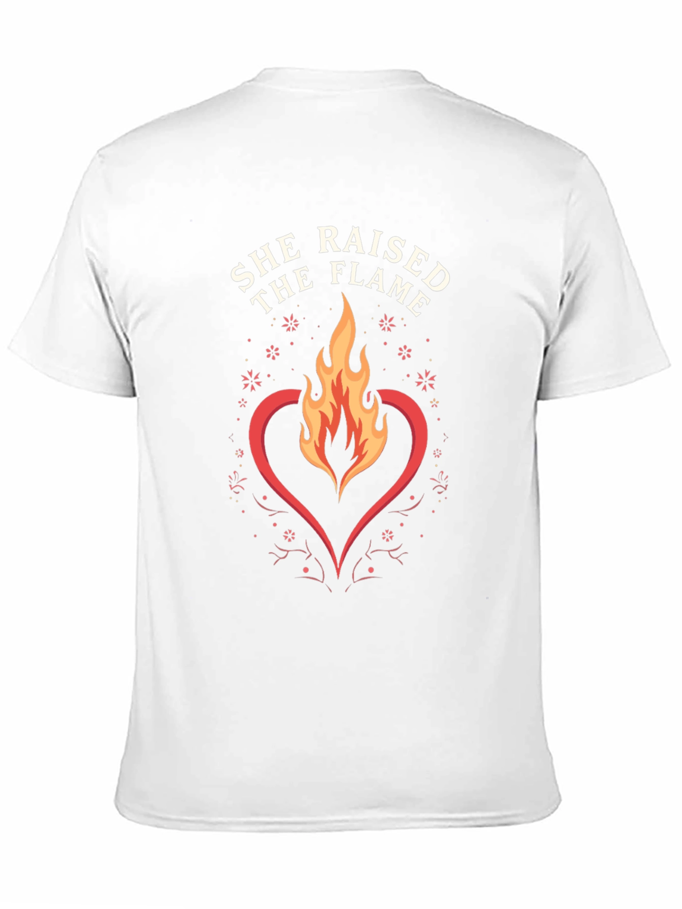 She Raised The Flame Graphic T-Shirt