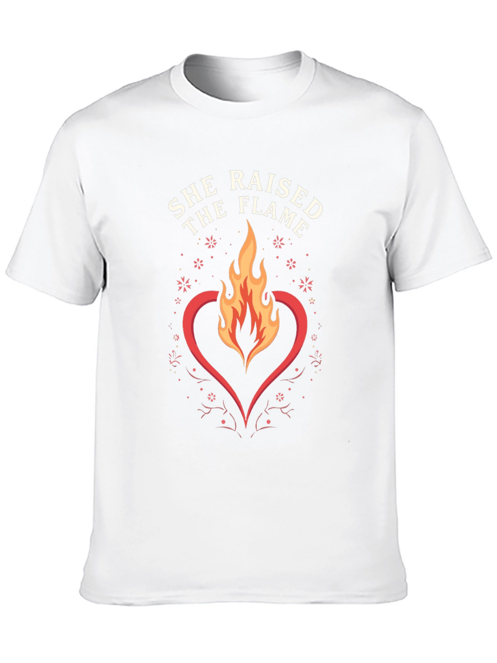 She Raised The Flame Graphic T-Shirt