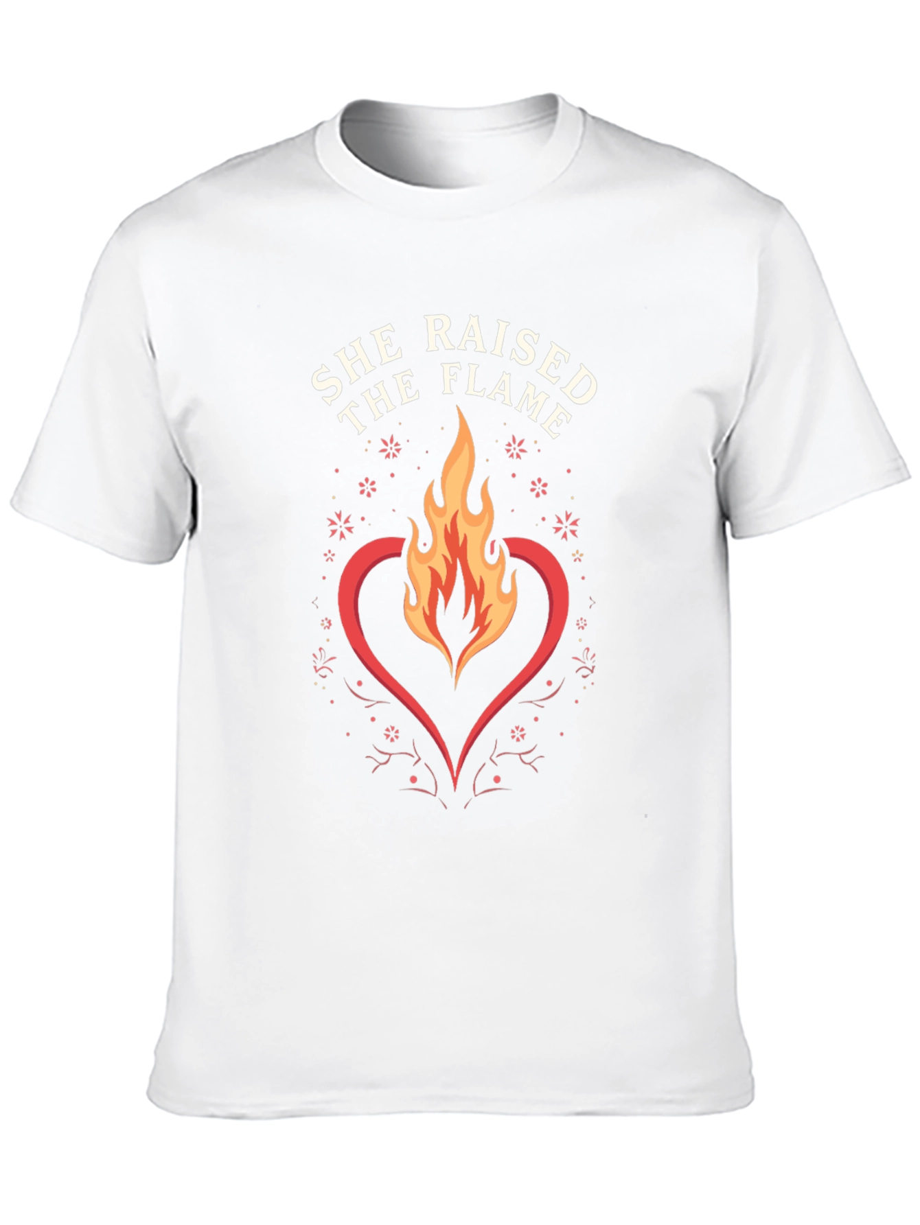 She Raised The Flame Graphic T-Shirt