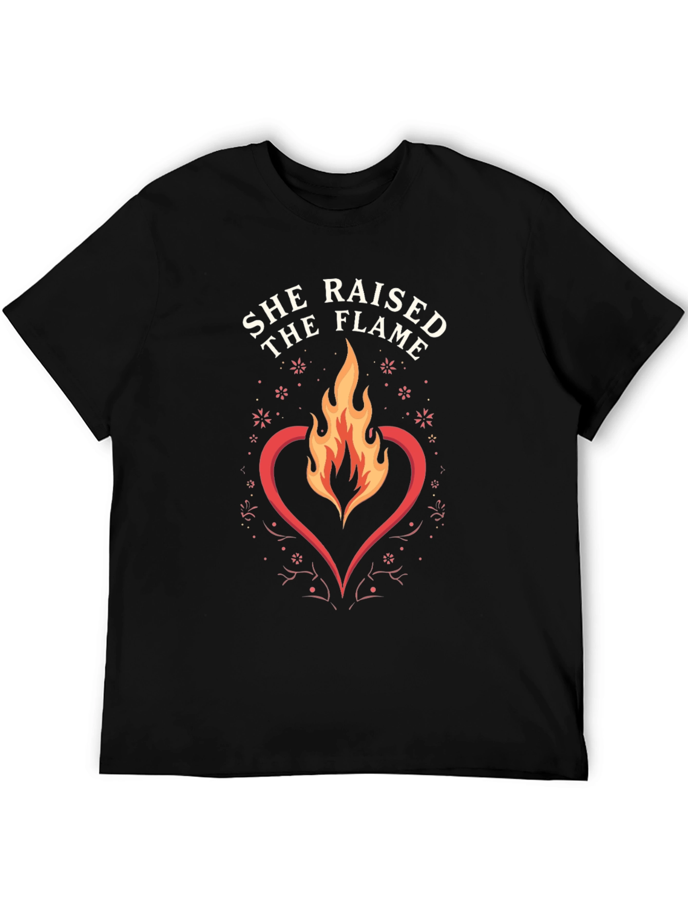 She Raised The Flame Graphic T-Shirt