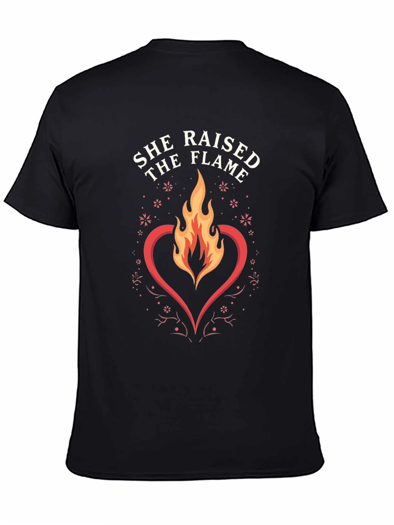 She Raised The Flame Graphic T-Shirt